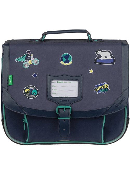 Cartable Anthony 35 cm 'Tann’s' avec poche zippée réfléchissante - Kiabi Cartable Anthony 35 cm 'Tann’s' avec poche zippée réfléchissante - Kiabi