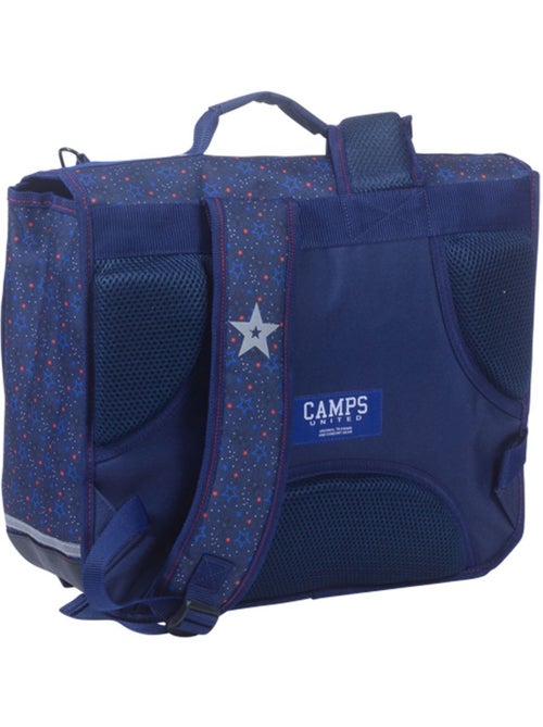 Cartable Camps 38 cm Haut de Gamme 2 compartiments bandes réfléchissantes - Kiabi Cartable Camps 38 cm Haut de Gamme 2 compartiments bandes réfléchissantes - Kiabi