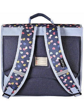 Cartable 'Chien et Chat' – CHACHA Style 2 compartiments Maternelle – 36 cm