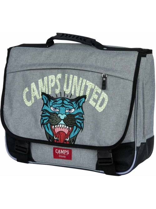 Cartable en textile motif tigre Camps United - Kiabi Cartable en textile motif tigre Camps United - Kiabi