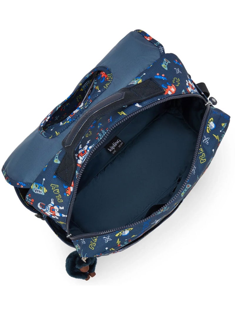 Cartable enfant Kipling Codie M Space Game 38 CM - Qualité premium Bleu Multicolore - Kiabi