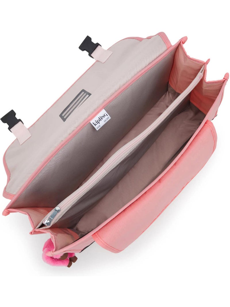 Cartable enfant Kipling Preppy Coral Sea 41 CM - Qualité Premium Corail - Kiabi