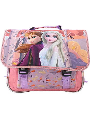 Cartable enfant La Reine des Neiges avec Anna et Elsa 41 CM - Qualité premium