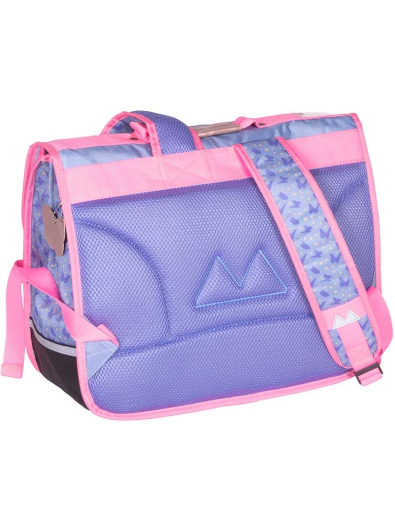 Cartable fille POIDS PLUME Magic lavande Bleu lavande - Kiabi