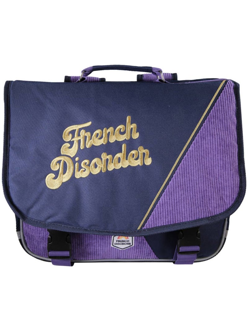 Cartable – French Disorder – 38 cm – CMP Violet - Kiabi