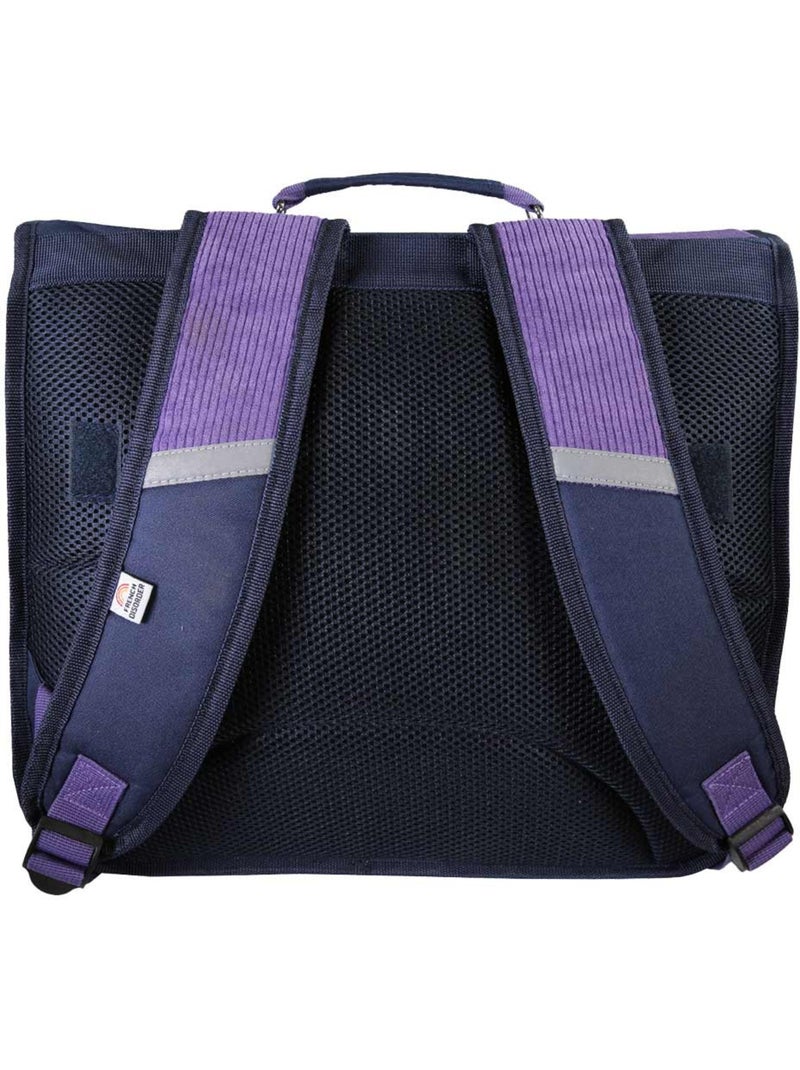 Cartable – French Disorder – 38 cm – CMP Violet - Kiabi