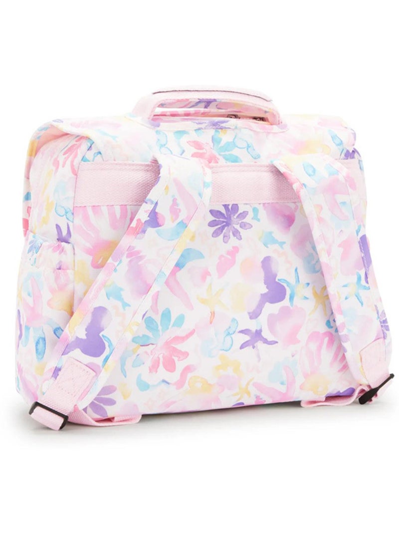 Cartable Maternelle Kipling Codie S Fleurs D'eau 30 CM - Qualité Premium Blanc Vert - Kiabi