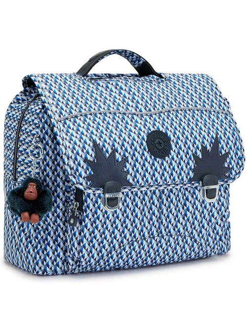 Cartable primaire kipling iniko 40 cm, boy geo, 2 compartiments zippés - Kiabi