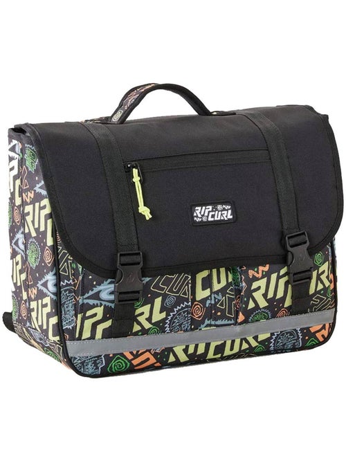 Cartable Rip Curl 38 cm géométrique fluo 17L - Kiabi Cartable Rip Curl 38 cm géométrique fluo 17L - Kiabi