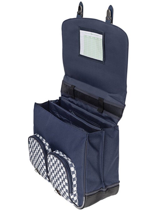 Cartable sans roulettes Tann's Mathéo 41 cm 2 compartiments en polyester éco - Kiabi Cartable sans roulettes Tann's Mathéo 41 cm 2 compartiments en polyester éco - Kiabi