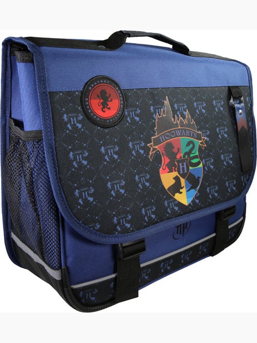 Cartable scolaire 38 cm 2 compartiments HARRY POTTER Hogwarts bleu noir - Kiabi Cartable scolaire 38 cm 2 compartiments HARRY POTTER Hogwarts bleu noir - Kiabi