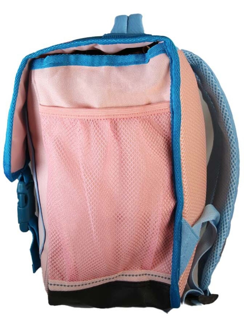 Cartable scolaire fille Cybel Licorne 38 cm bleu et rose 2 compartiments Multicolore - Kiabi