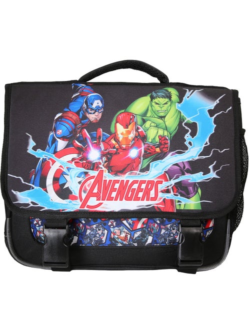 Cartable scolaire garçon Avengers 38 cm noir 2 compartiments - Kiabi Cartable scolaire garçon Avengers 38 cm noir 2 compartiments - Kiabi