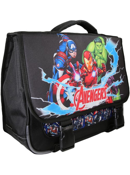 Cartable scolaire garçon Avengers 38 cm noir 2 compartiments - Kiabi Cartable scolaire garçon Avengers 38 cm noir 2 compartiments - Kiabi