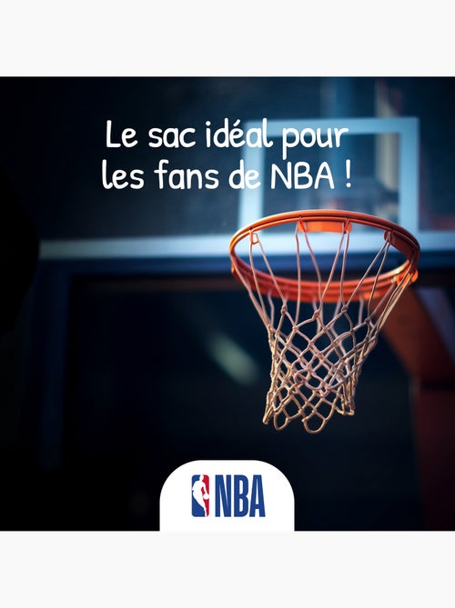 Cartable scolaire garçon NBA San Antonio Spurs 38 cm noir 2 compartiments - Kiabi Cartable scolaire garçon NBA San Antonio Spurs 38 cm noir 2 compartiments - Kiabi