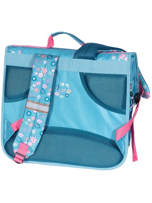 Cartable scolaire KIP 38 cm bandes réfléchissantes poches zippées - Kiabi Cartable scolaire KIP 38 cm bandes réfléchissantes poches zippées - Kiabi