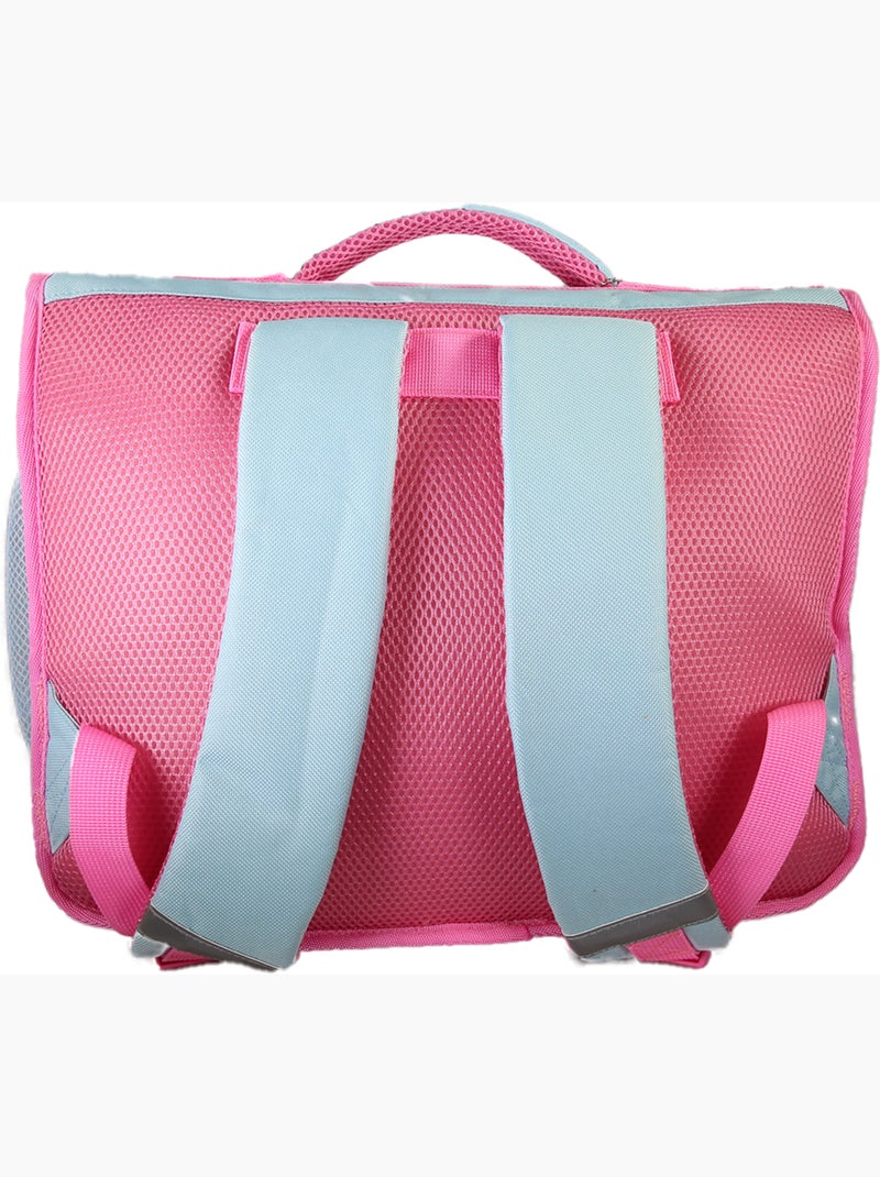 Cartable scolaire My Melody Birdy 38 cm effet holographique rose et bleu 2 compartiments Multicolore - Kiabi
