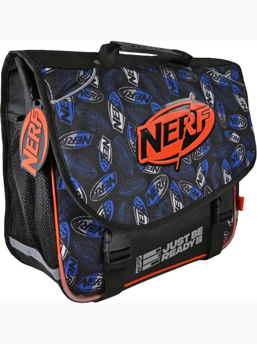 Cartable scolaire NERF Off Screen 38 cm noir et orange 2 compartiments - Kiabi Cartable scolaire NERF Off Screen 38 cm noir et orange 2 compartiments - Kiabi