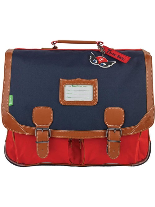 Cartable Tann's Arthur 41 cm polyester recyclé détails réfléchissants - Kiabi Cartable Tann's Arthur 41 cm polyester recyclé détails réfléchissants - Kiabi