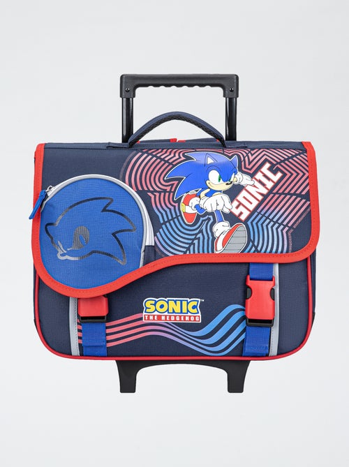 Cartable trolley 'Sonic' - Kiabi Cartable trolley 'Sonic' - Kiabi