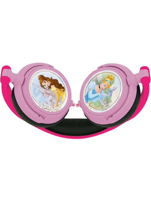Casque stéréo filaire pliable avec limitation de volume d'écoute disney princesses - Kiabi Casque stéréo filaire pliable avec limitation de volume d'écoute disney princesses - Kiabi