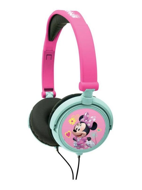 Casque stéréo filaire pliable minnie mouse avec limitation de volume d'écoute - Kiabi Casque stéréo filaire pliable minnie mouse avec limitation de volume d'écoute - Kiabi