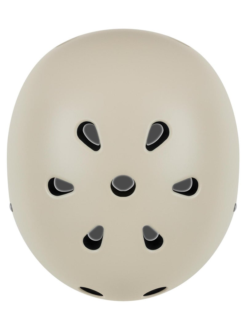 Casque vélo enfant - LIONELO - 50-56 cm - Possibilité de décoration - Certification Intertek Beige - Kiabi