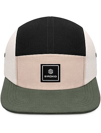 Casquette 5 panneaux lifestyle homme et femme cocos marengo