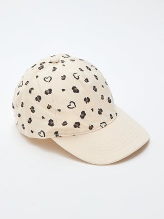 Casquette à motif réglable par scratch