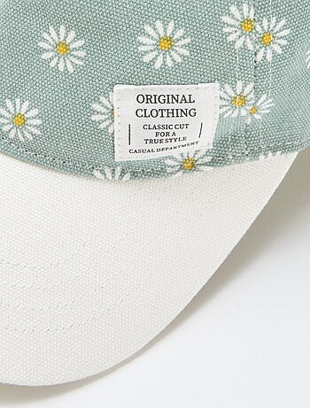 Casquette à motif réglable par scratch