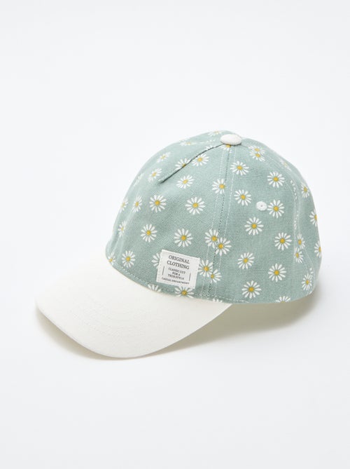 Casquette à motif réglable par scratch - Kiabi