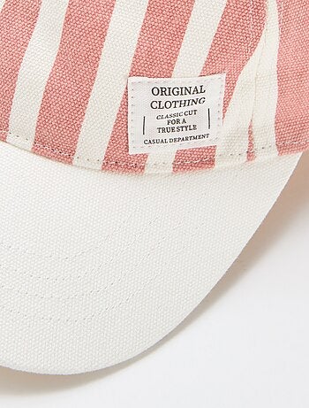 Casquette à motif réglable par scratch