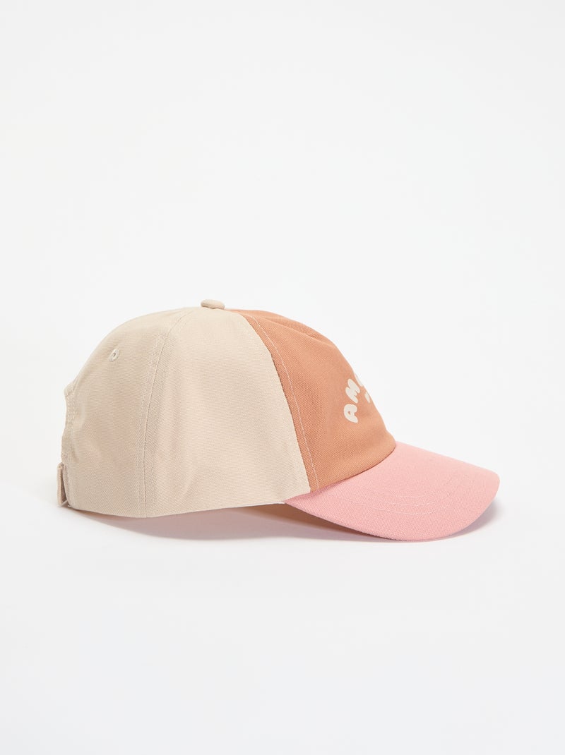 Casquette à motif style baseball Rose - Kiabi