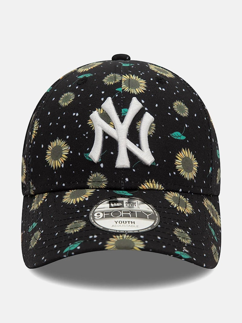 Casquette ajustable - New Era Noir Blanc - Kiabi