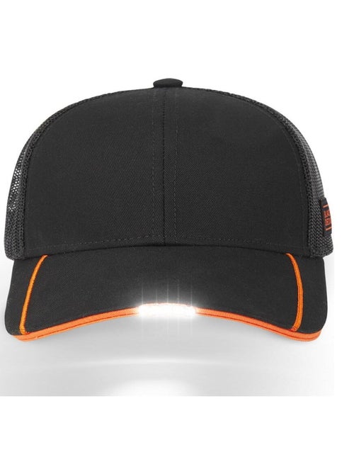 Casquette avec filet work homme avec led black & decker - Kiabi