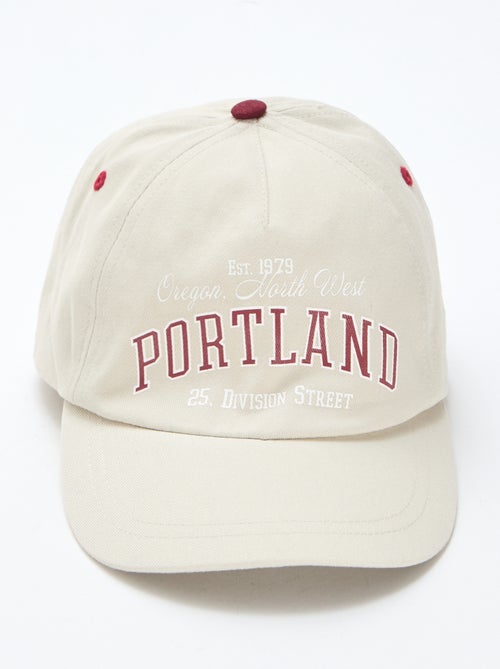 Casquette avec inscription - Kiabi