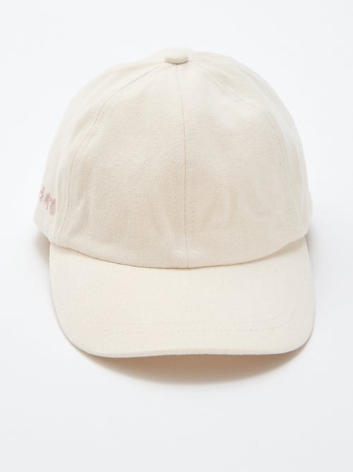Casquette avec nœud fantaisie à la base - Kiabi