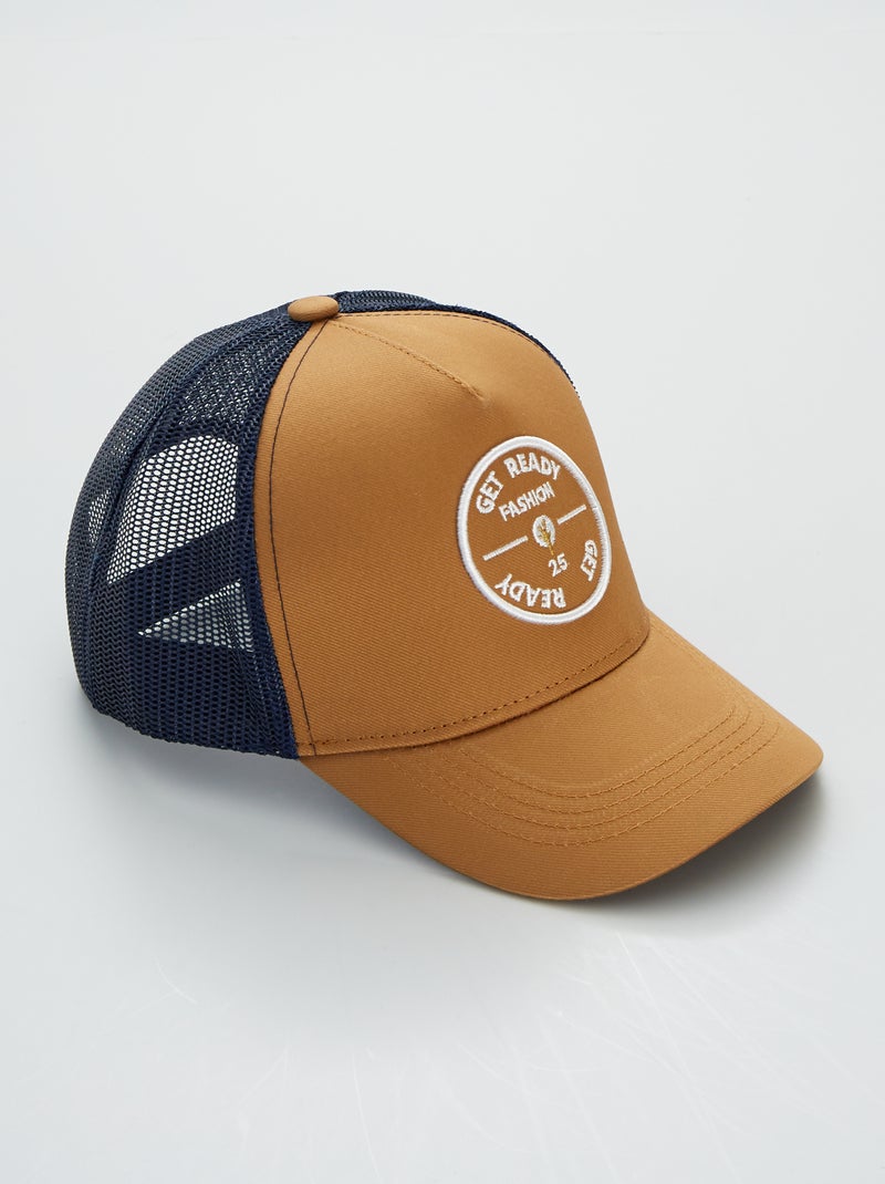Casquette 'baseball' beige - Kiabi