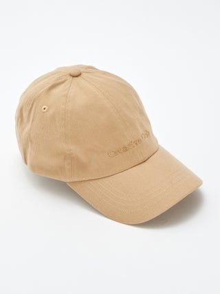 Casquette baseball en coton
