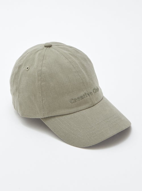 Casquette baseball en coton - Kiabi