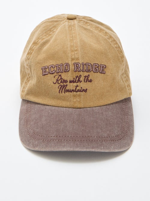 Casquette baseball en coton - Kiabi