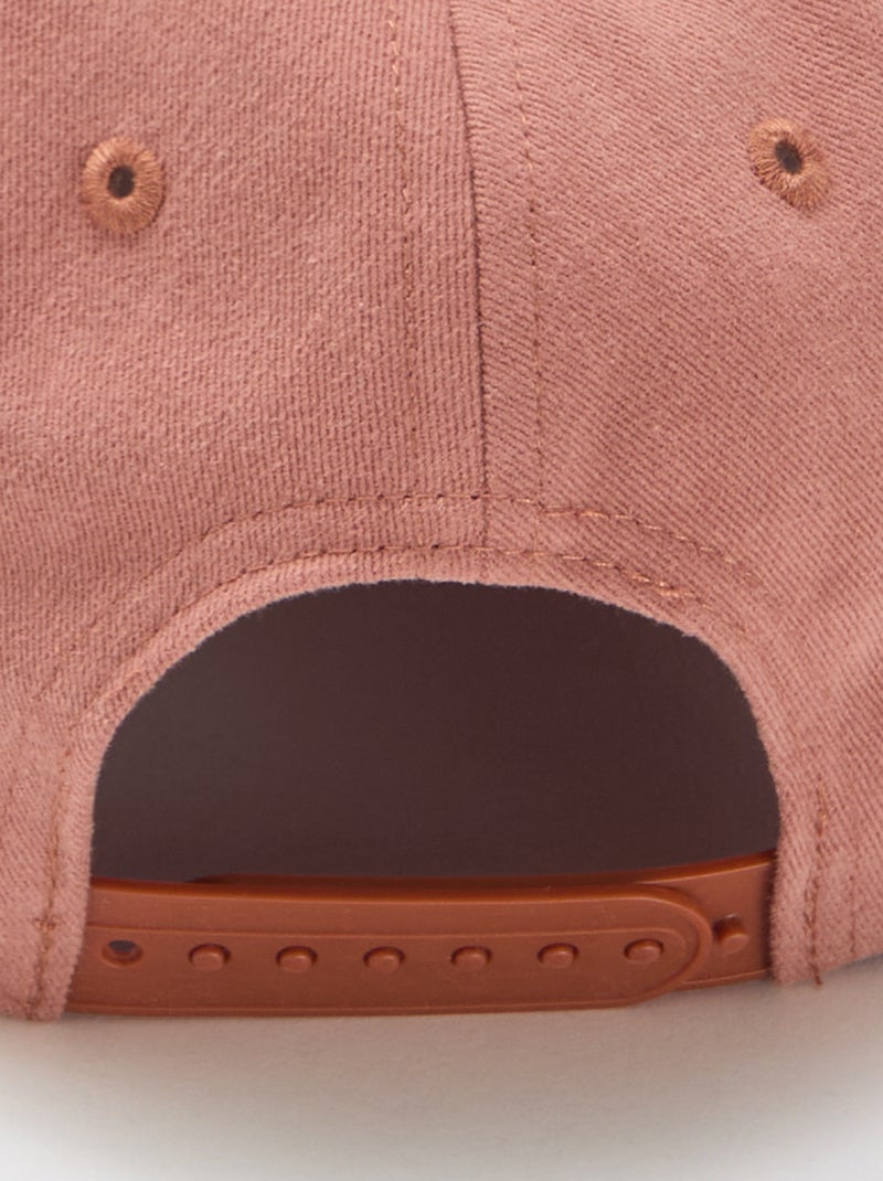 Casquette baseball en coton Orange - Kiabi