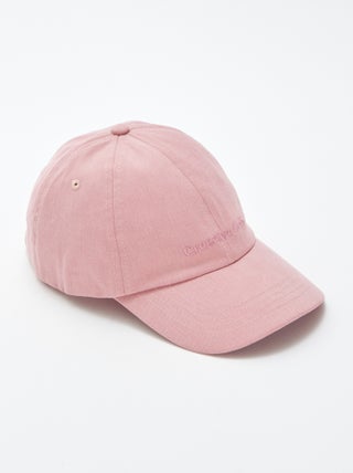 Casquette baseball en coton