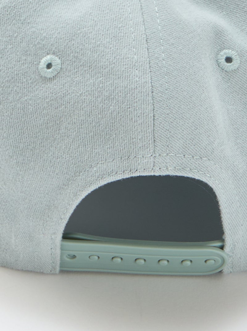 Casquette baseball en coton Vert - Kiabi