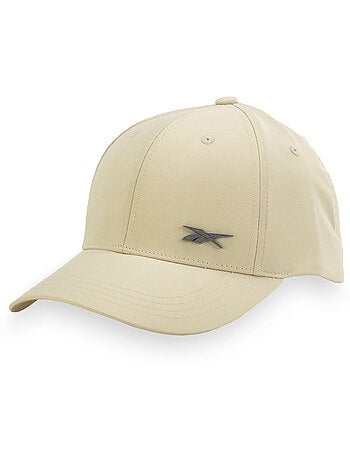 Casquette baseball en polyester avec écusson argenté badge cap reebok