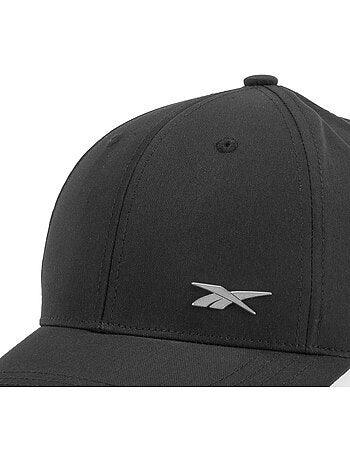 Casquette baseball en polyester avec écusson argenté badge cap reebok