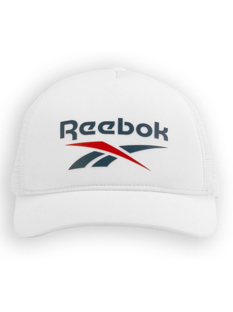 Casquette baseball en polyester avec mousse devant et filet aero cap reebok Blanc - Kiabi