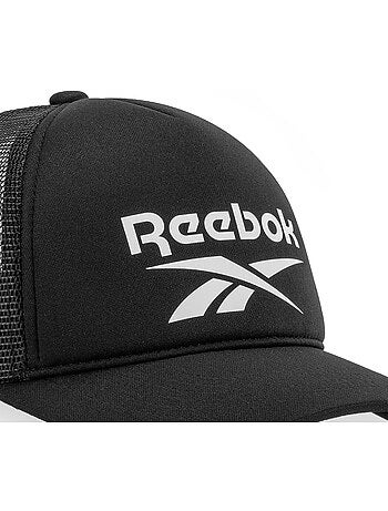 Casquette baseball en polyester avec mousse devant et filet aero cap reebok