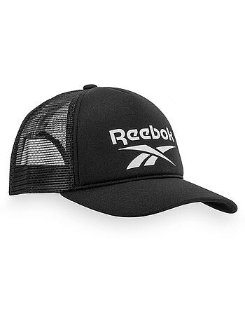 Casquette baseball en polyester avec mousse devant et filet aero cap reebok