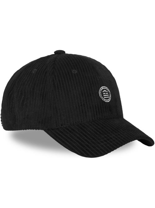Casquette baseball en velours côtelé velvet serge blanco - Kiabi